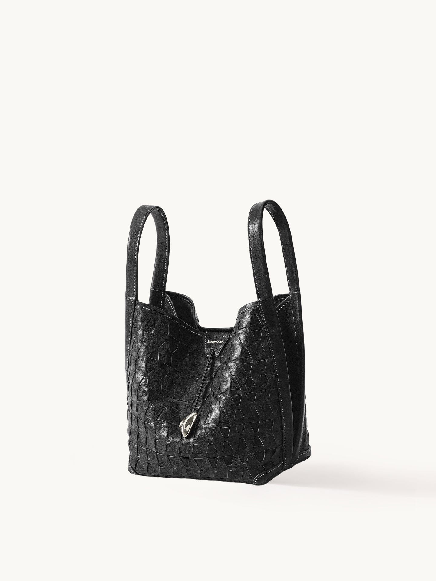 Lattice Bucket Bag