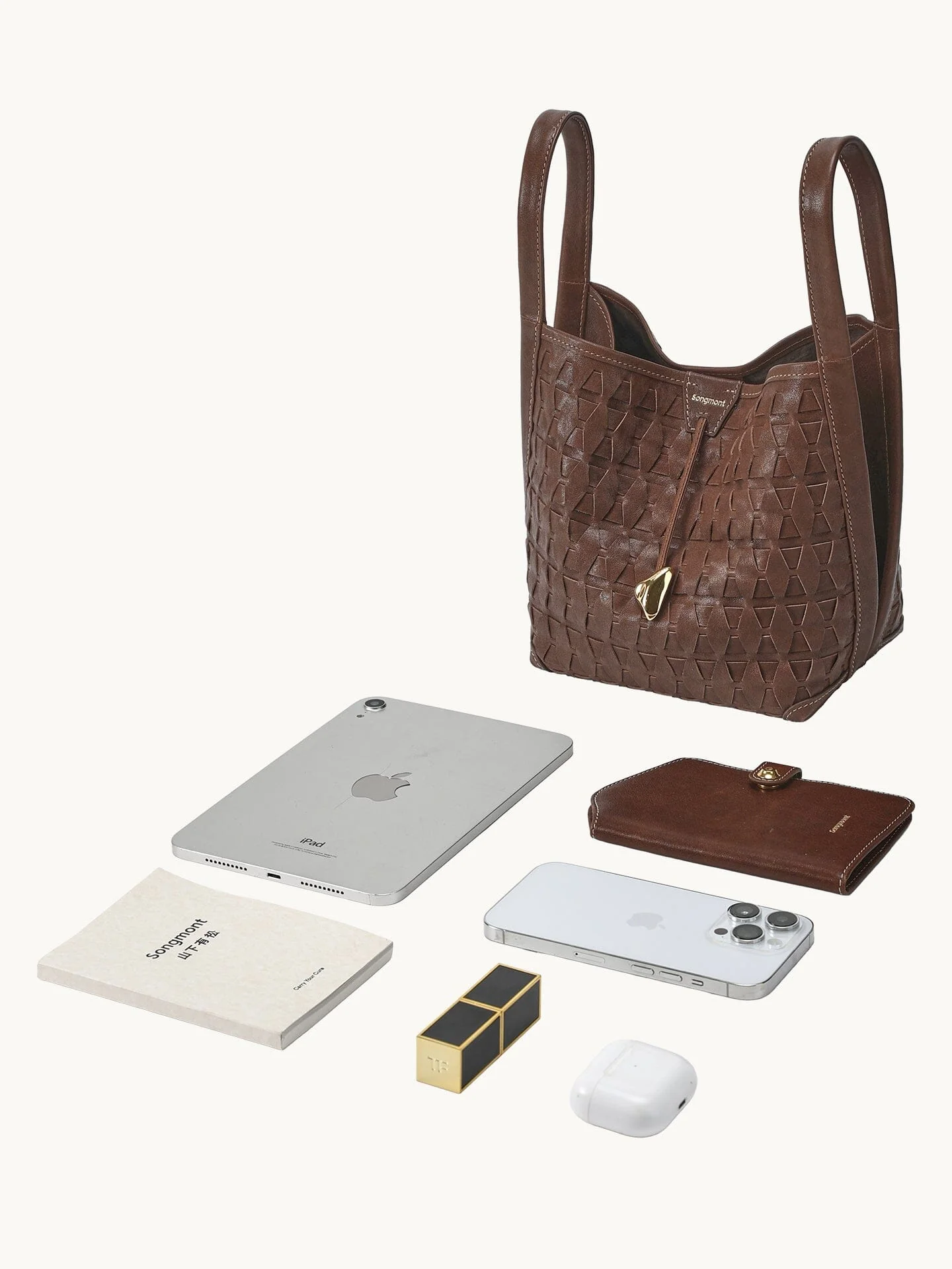 Lattice Bucket Bag - Image 10
