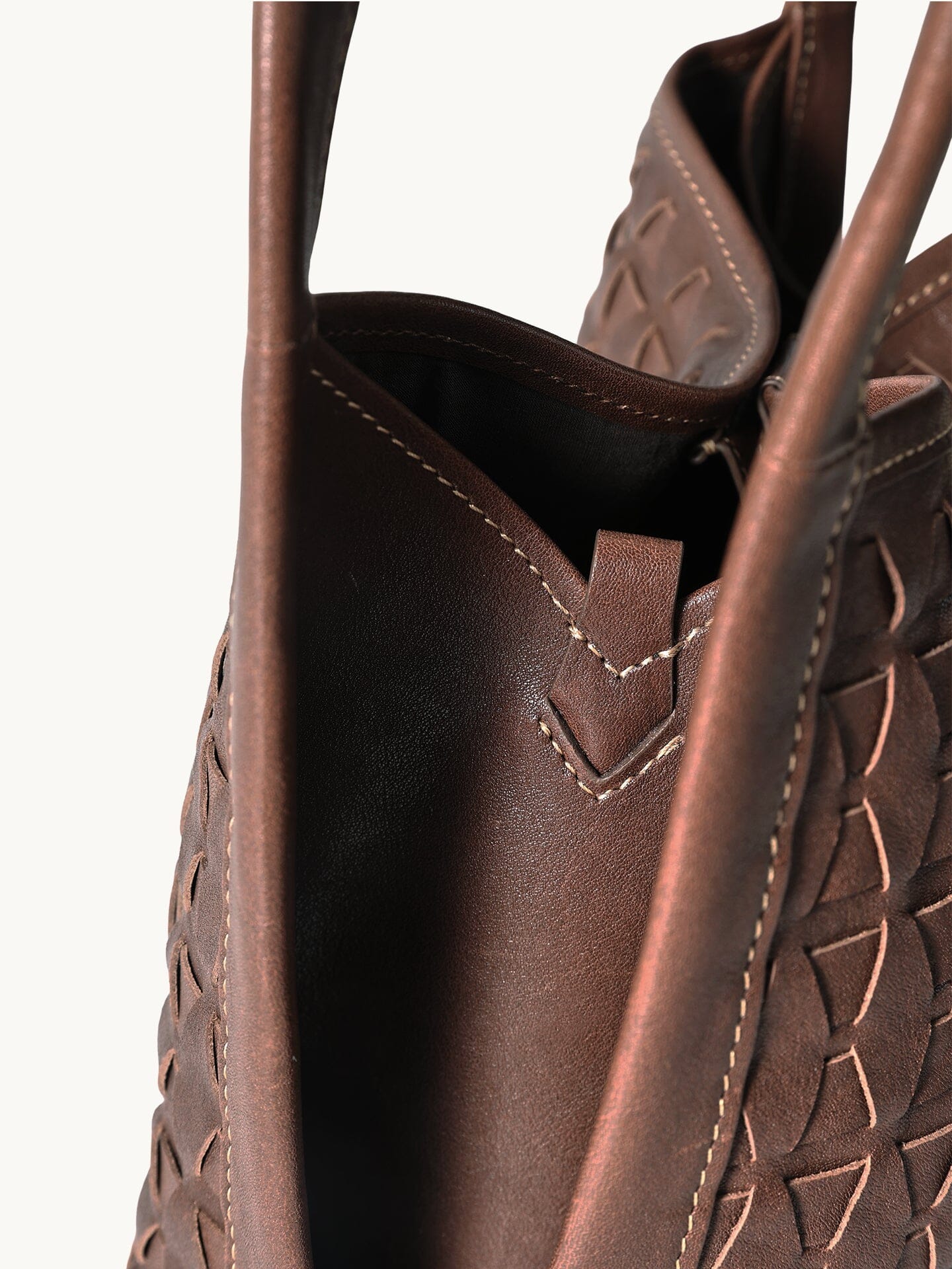 Lattice Bucket Bag - Image 7