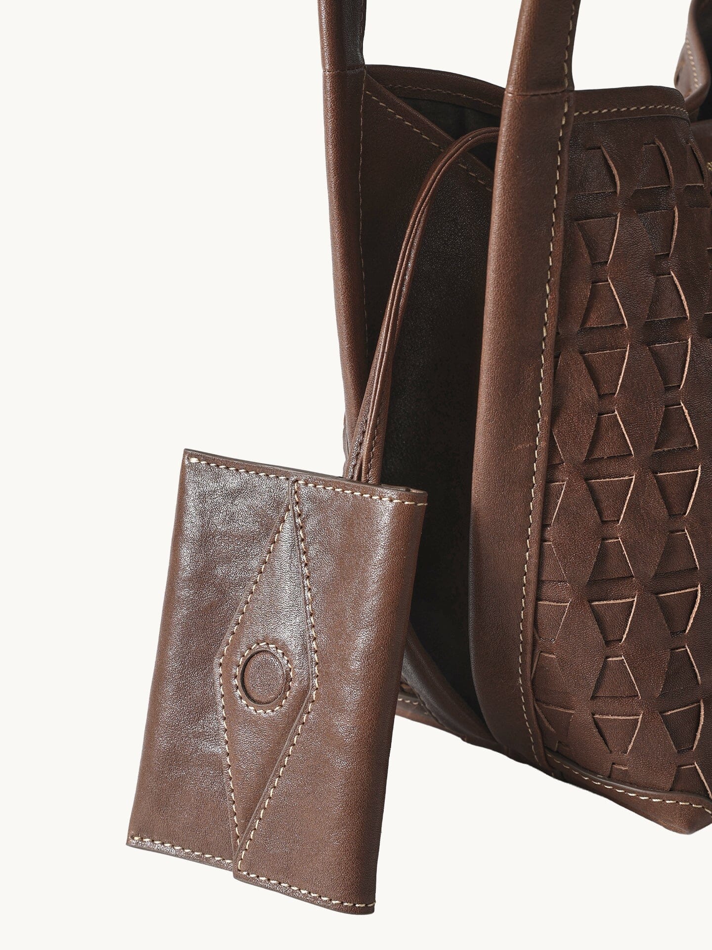 Lattice Bucket Bag - Image 8