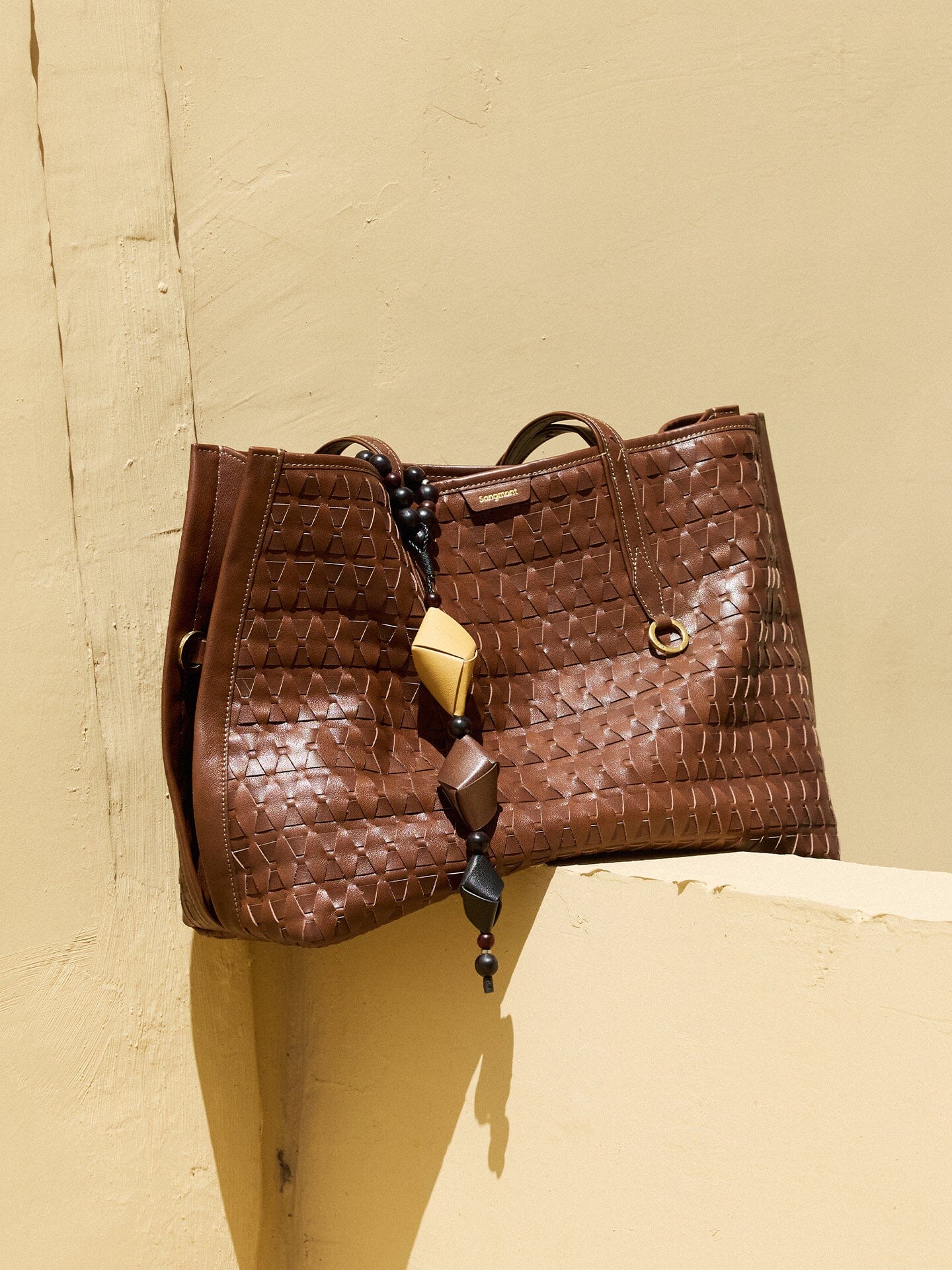 Medium Lattice Tote - Image 2