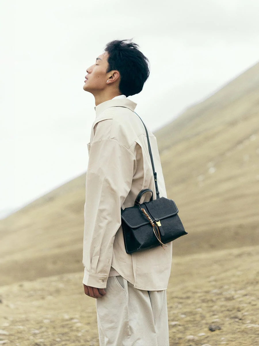 Small Shan Satchel Bag - Image 2