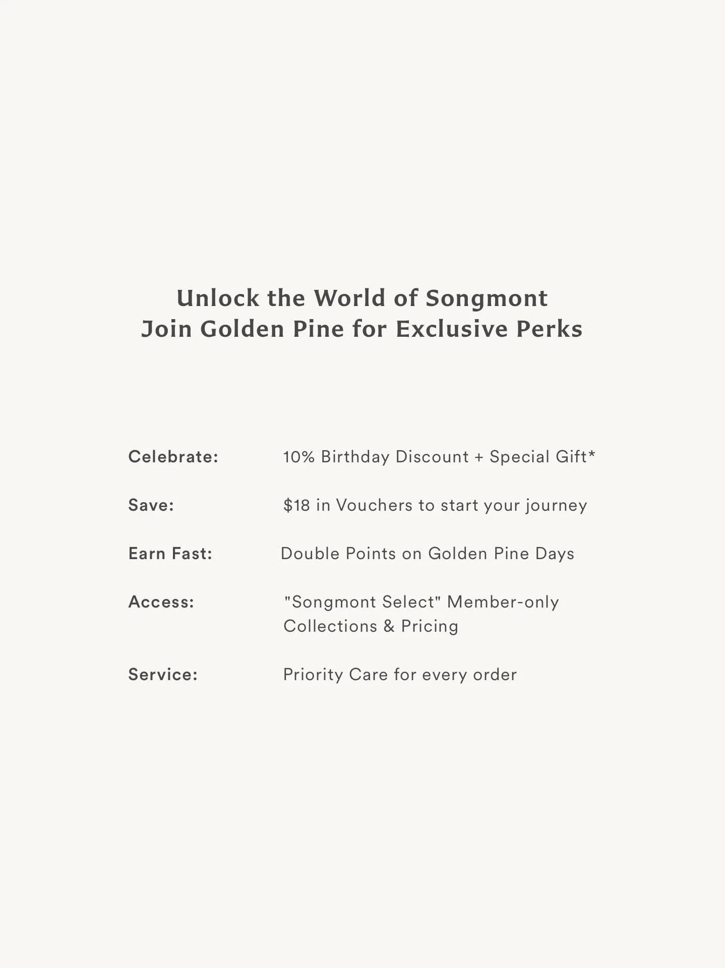 Membership for Songmont Golden Pine Club - Image 2